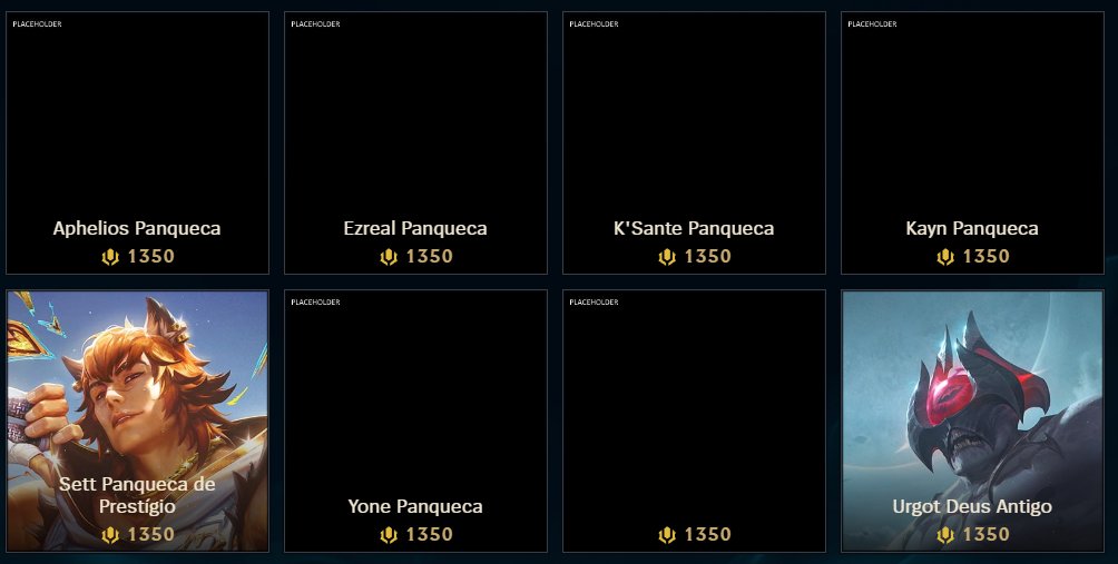 settvastaya's tweet photo. morrendo com o nome que as skins HEARTSTEEL estão no pbe kkkkkkkkkkkkkkkkkkkkkkkkkkkkkkkkk

Sett Panqueca de Prestígio https://t.co/frN2LutGdZ