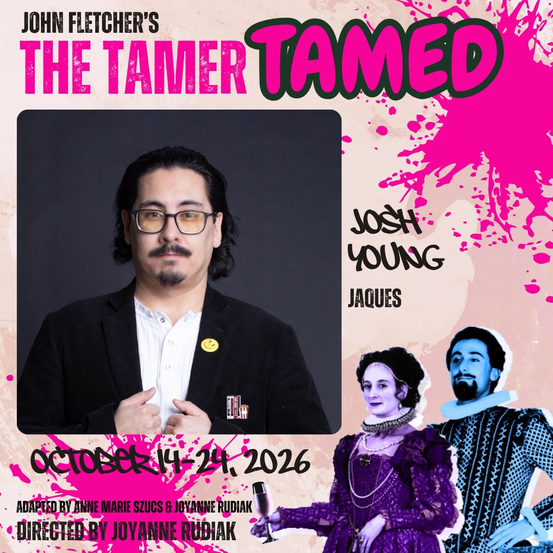 WalterdalePlays's tweet photo. Meet the Cast of THE TAMER TAMED!
by John Fletcher
Adapted by Anne Marie Szucs and Joyanne Rudiak
Directed by Joyanne Rudiak
Onstage October 14-24, 2026
.
The Jacobean sequel to William Shakespeare’s The Taming of
.
Tickets: https://t.co/SbbpgI2CIF

#yegtheatre #walterdaletheatre https://t.co/JFAd88bp47