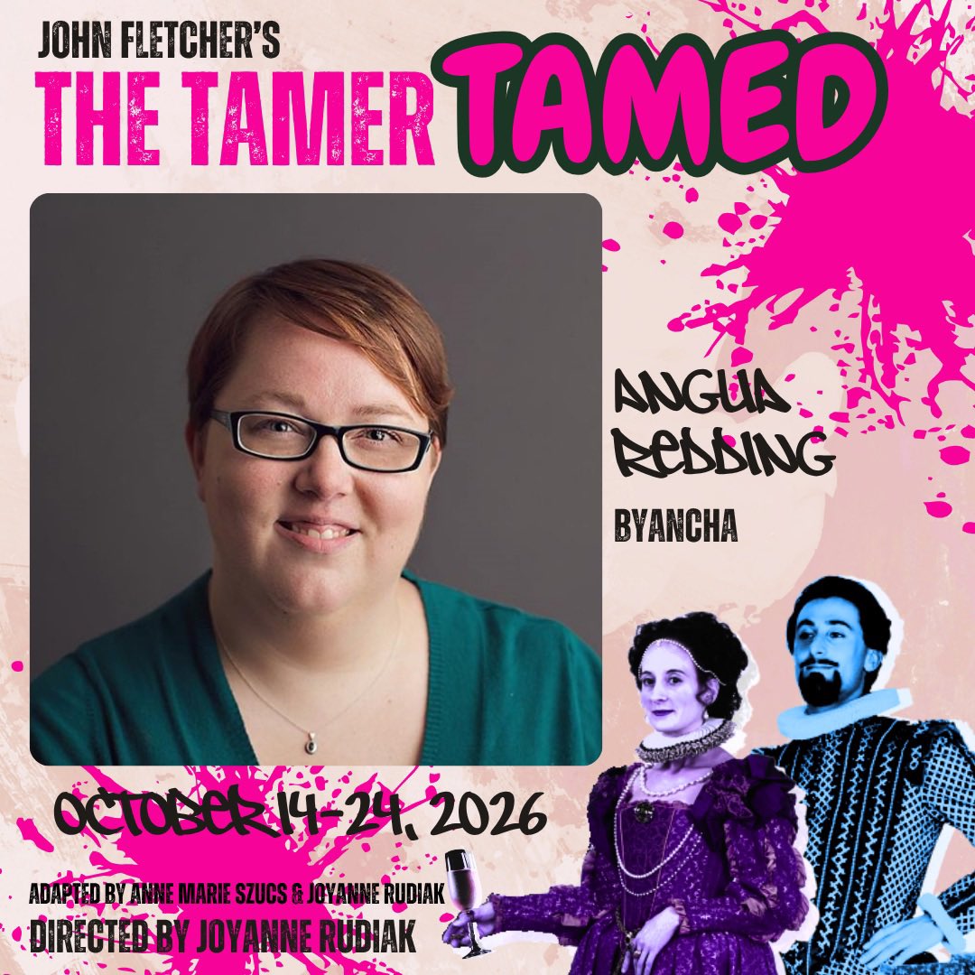 WalterdalePlays's tweet photo. Meet the Cast of THE TAMER TAMED!
by John Fletcher
Adapted by Anne Marie Szucs and Joyanne Rudiak
Directed by Joyanne Rudiak
Onstage October 14-24, 2026
.
The Jacobean sequel to William Shakespeare’s The Taming of
.
Tickets: https://t.co/SbbpgI2CIF

#yegtheatre #walterdaletheatre https://t.co/JFAd88bp47