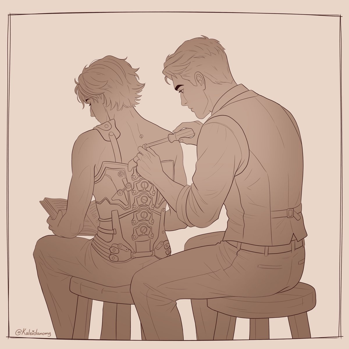 kaleidanomy's tweet photo. do it for me? #jayvik #arcane #arcanefanart https://t.co/C4gXFfJJnV