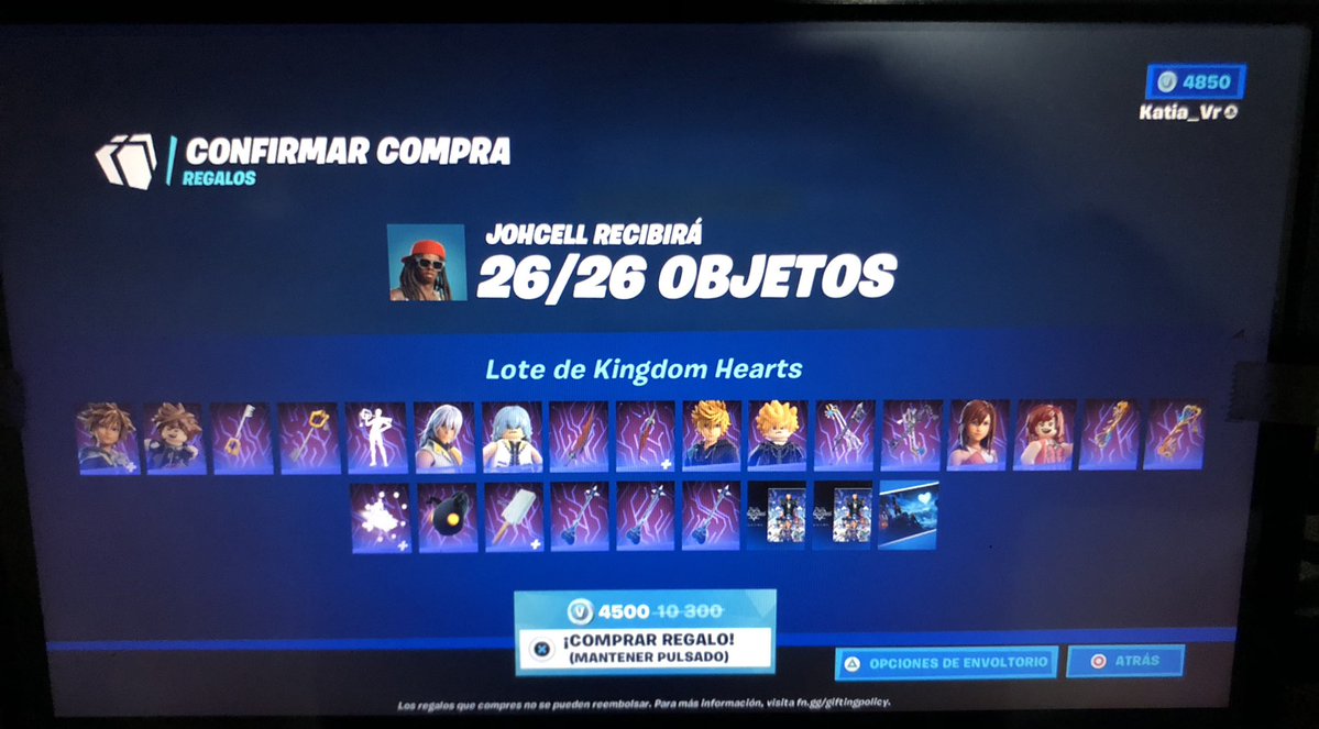johcell's tweet photo. @Jorge_Most Comprando el lote de Kingdom Hearts con tu código Jorge. Muchas Gracias por mantenernos informados. Salúdame!!! https://t.co/aIAxekUtvt
