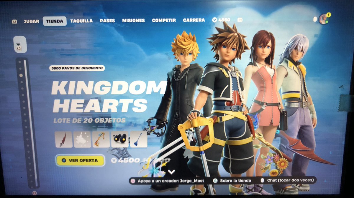 johcell's tweet photo. @Jorge_Most Comprando el lote de Kingdom Hearts con tu código Jorge. Muchas Gracias por mantenernos informados. Salúdame!!! https://t.co/aIAxekUtvt