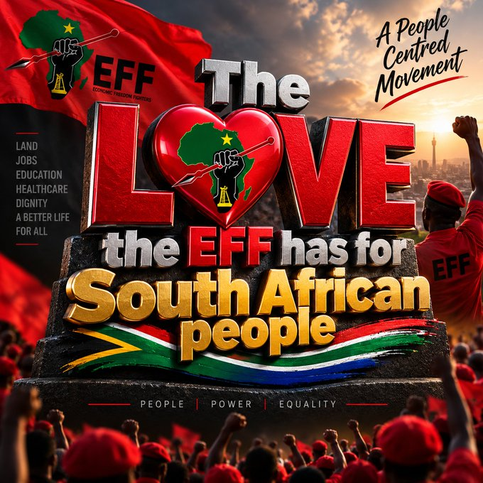 land_now_za's tweet photo. @umdah_mellit @kabeloMashaba4 @Julius_S_Malema being called a fool by you is a badge of honour. whatever makes you happy...we remain unshaken 

#StayMad #LetsGoWin #EFFwayawaya https://t.co/wJza9j0JRA
