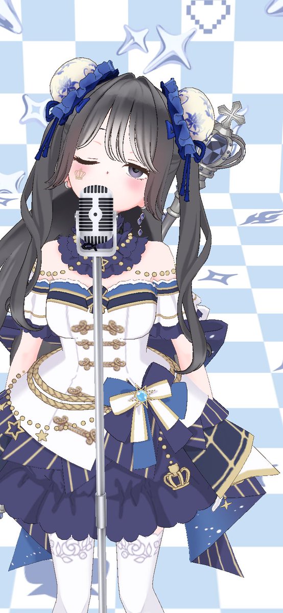 nem_0919's tweet photo. ださまゆると、朝のスタンドマイクっ！ https://t.co/5N01sty9Aa