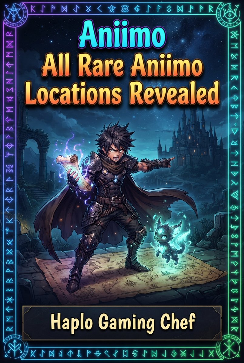 HaploGamingChef's tweet photo. Hunt every rare Aniimo and uncover secret spawn points with maps, routes, and pro tips to farm them fast. Complete your collection and claim exclusive rewards. https://t.co/OEZsggkhKD
#Aniimo #RareAniimo #AniimoLocations #SecretAniimo #AniimoGuide #GamingGuide #LootHunt https://t.co/5r5YWrIVmZ