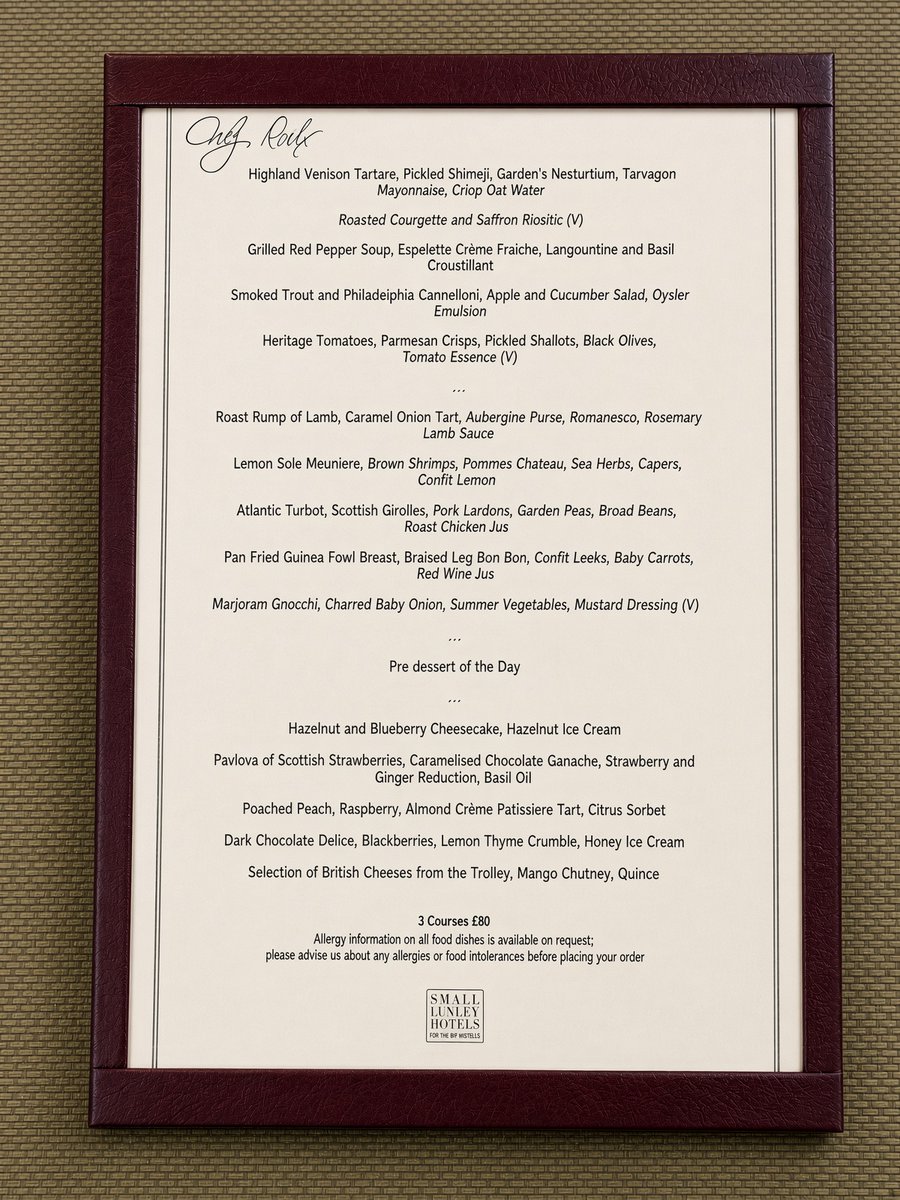 RuxtonLily's tweet photo. Our selection from tonight's menu.

@Greywalls_Hotel 
https://t.co/Cu0mUmjQGs
https://t.co/gZ86HU5Dp7 https://t.co/CRjImfB0ko
