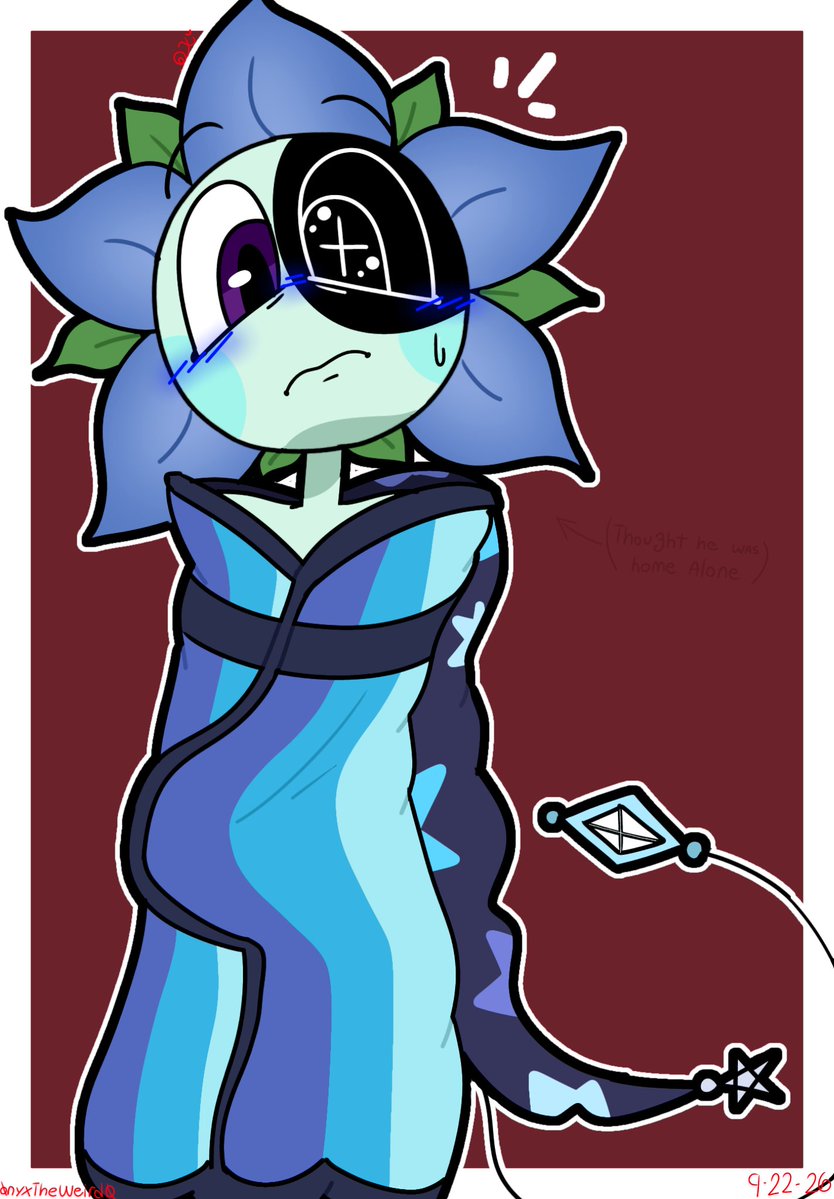OnyxTheDrawer's tweet photo. Another fanchild design i made for our Season 3 AU!! Dandy x Astro! Meet Echo!!!

#echo #Season3au #dandysworldau #dandysworldoc #moonflower https://t.co/301SUnWDta