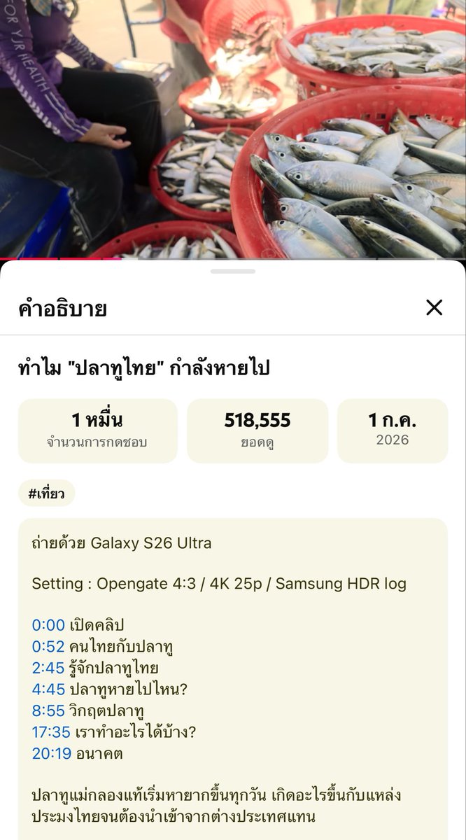 blackdark1412's tweet photo. นึกถึงคลิป “ปลาทูไทย” กำลังหายไป
ของกอล์ฟมาเยือน
https://t.co/zMWviWbEMJ https://t.co/sNHBfPtilG