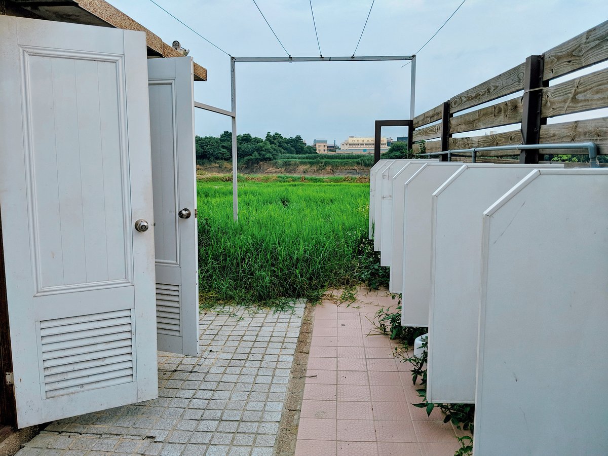 krishna953x's tweet photo. #Absurdity #Surreal #VisualIrony #OutdoorToilet #RiceField #RicePaddy #RuralLife #Countryside #GooglePixel2 #Pixel2 #GooglePixel #PixelPhotography #SmartphonePhotography #MobilePhotography #Photography #fotografia #fotografie #Photographie https://t.co/Pf0U0LcmzN
