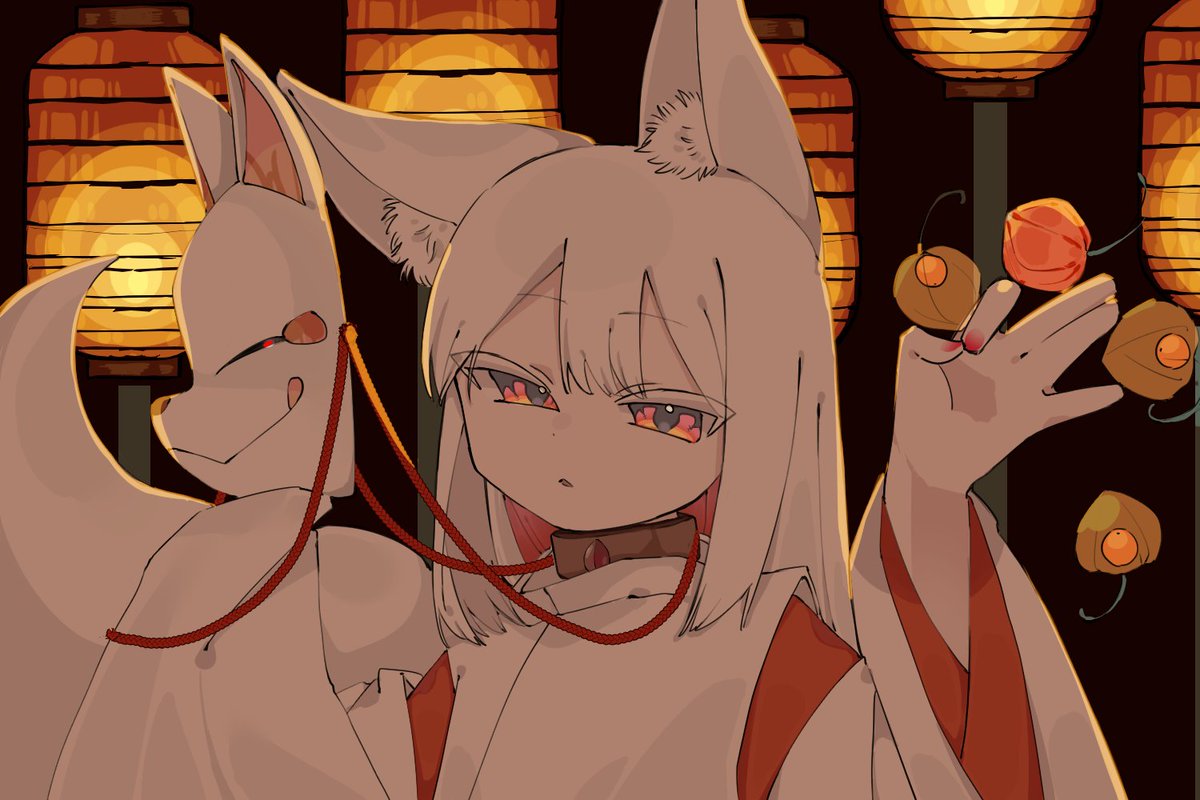 koshira_koshira's tweet photo. 鬼灯　一枚絵ver https://t.co/4QWr1OwMnz
