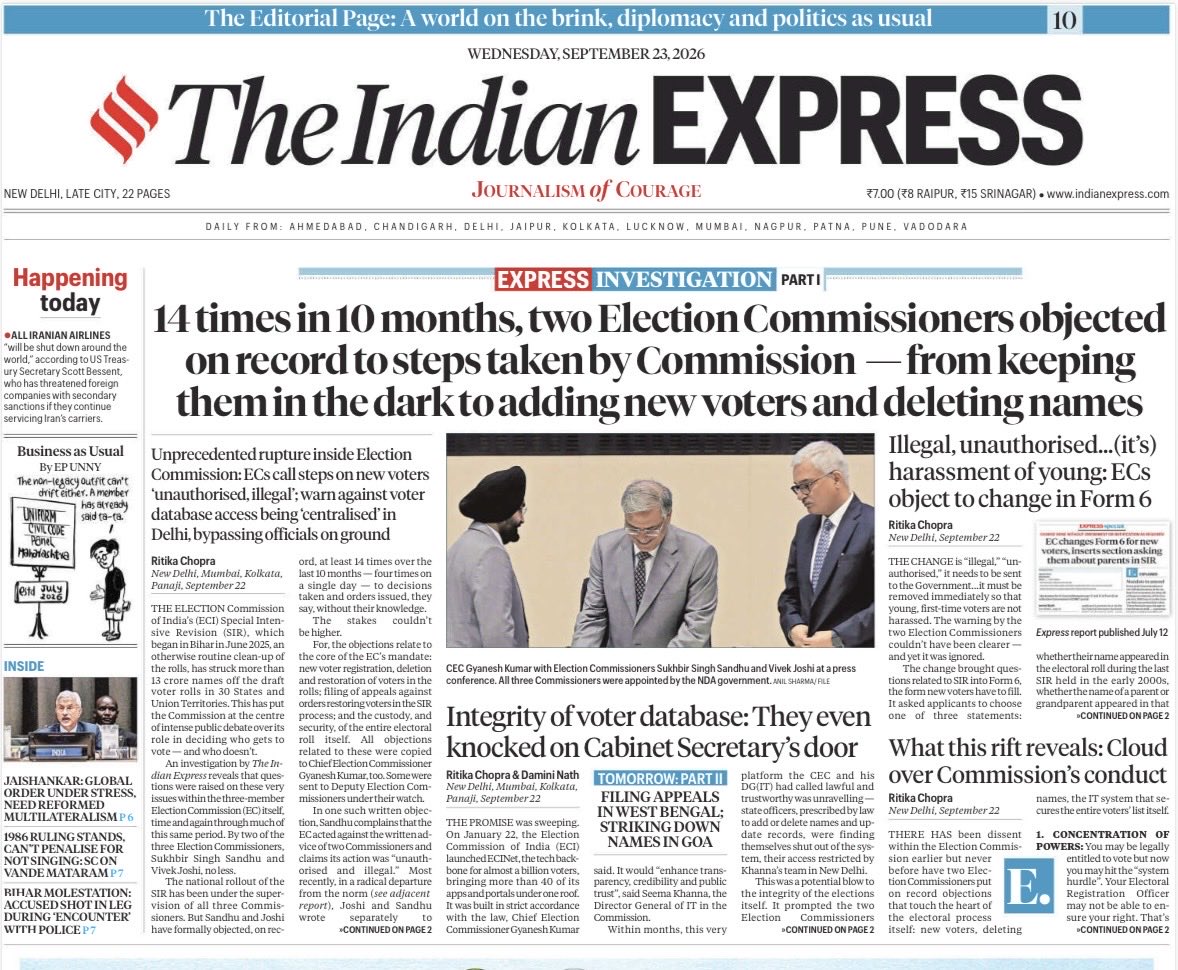 ashutosh83B's tweet photo. Will BJP still defend CEC ? https://t.co/n6IquQdg5A