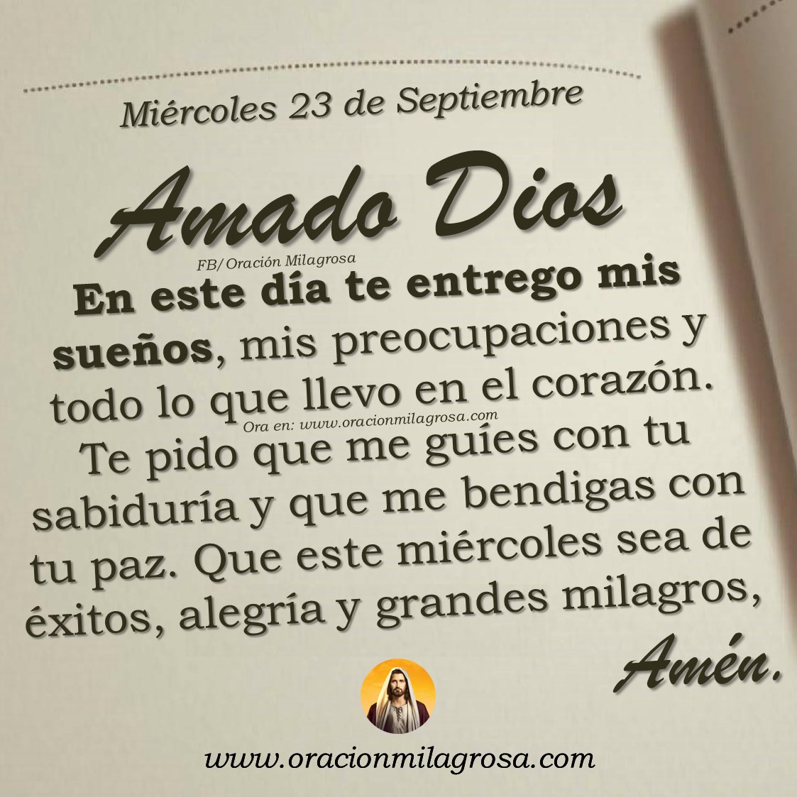 oracion_milagro's tweet photo. Oración para el miércoles 23 de septiembre de 2026: https://t.co/LWXAqF2AZY ✨