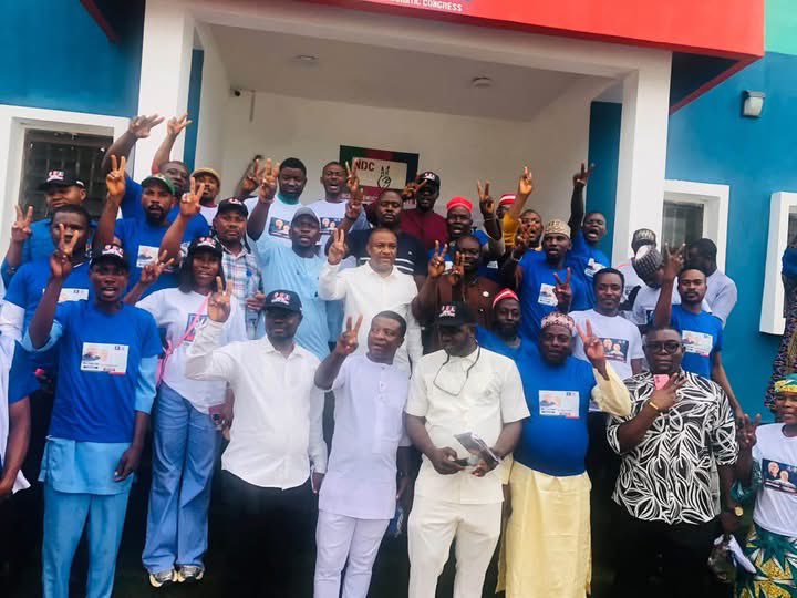 trapwiz_dmw's tweet photo. NDC South-East Zonal Youth Wing held a Press Conference and Mega Rally in Enugu, where it announced its endorsement of Sir Chinyeaka Ohaa for Governor of Enugu State, alongside other NDC candidates in the state.

The event brought together NDC youths and stakeholders for discussions around the 2027 elections and the party’s activities across Enugu State.

A major youth engagement as the party continues its preparations for the 2027 general elections.

#TrendingNow #Enugu2027 #NDC #SirChinyeakaOhaa #EnuguState