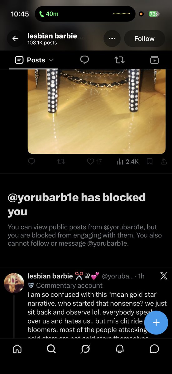 biennial123's tweet photo. Block me bitch c*nt. I win https://t.co/5p1bkELrjF