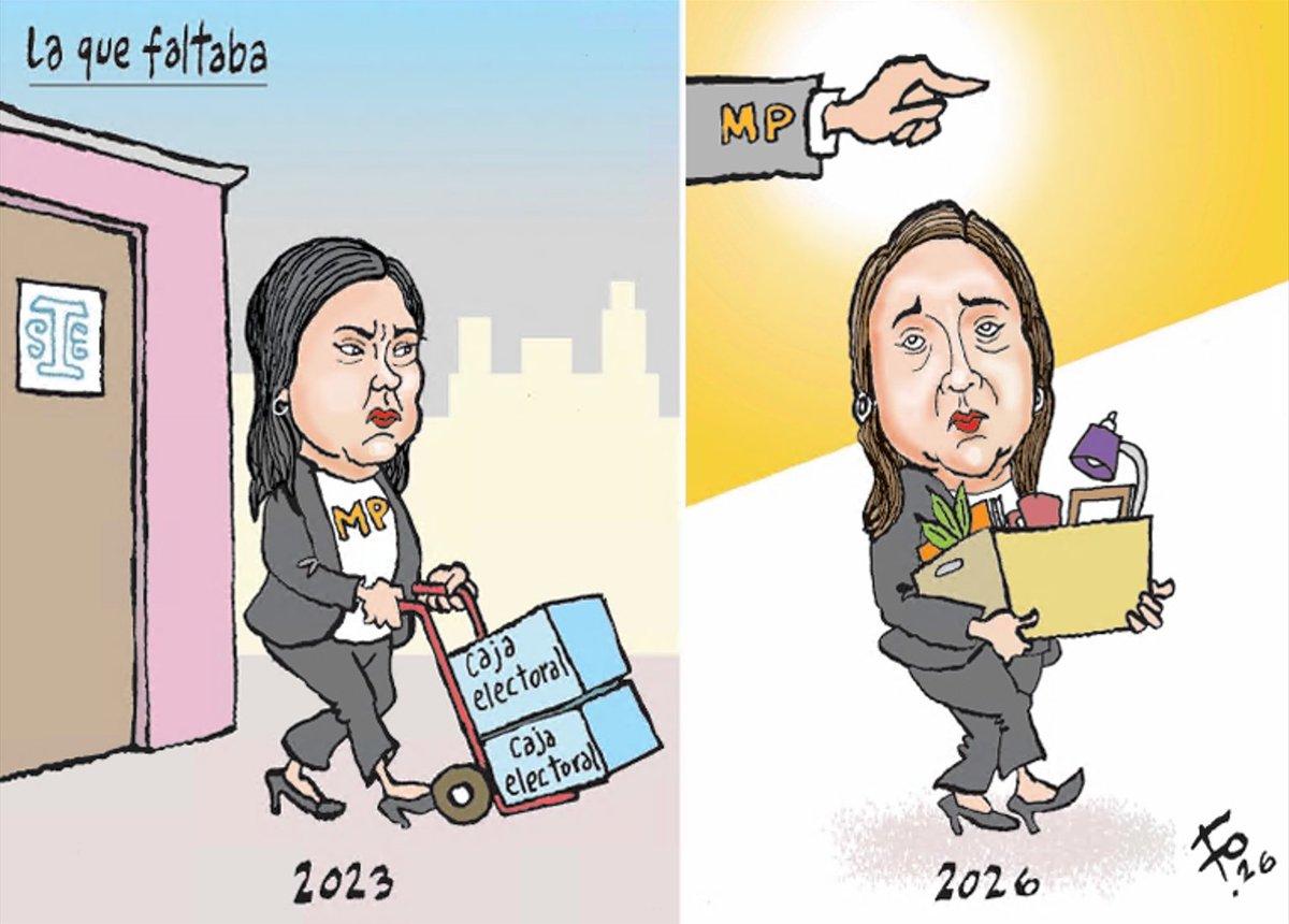 prensa_libre's tweet photo. #EnClaveDeFo | El genial Fo nos presenta este miércoles 23 de septiembre la caricatura titulada: “La que faltaba”. https://t.co/ZHlqivSi4X