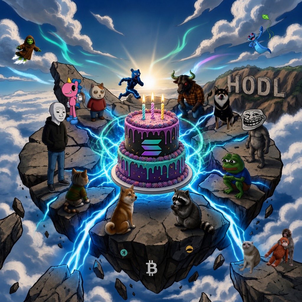 i_M_DEALER's tweet photo. $Birthday — Still early. Massive roadmap ahead. The only birthday cake in crypto that’s about to moon. Get in before the party really starts. 🎂🚀 @birthdaysolana @cryptokingpin22 https://t.co/A1IQnSspDL