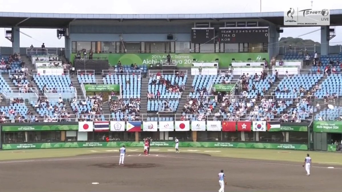 Dave_no_heya's tweet photo. 今まで、タイで野球をテレビで中継はなかった。
（MLBやWBCは衛星放送（有料）で放送があった）

今日は史上初タイ代表の野球チームのゲームを地上波で放送されたのは歴史的な時間 https://t.co/d2RhwevRdn