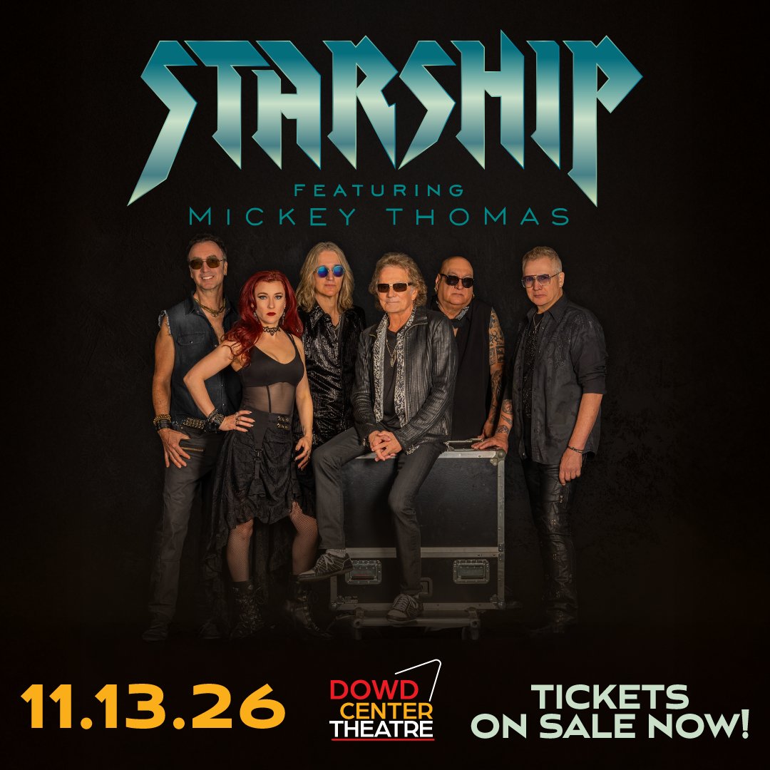 StarshipControl's tweet photo. Monroe, NC! Catch STARSHIP, LIVE in CONCERT, at Dowd Center Theatre on FRIDAY, November 13th! Tickets are on sale NOW: https://t.co/7hjjqdKUHR

#starship #classicrock #80s #concert #monroeNC https://t.co/nnH050LhQq