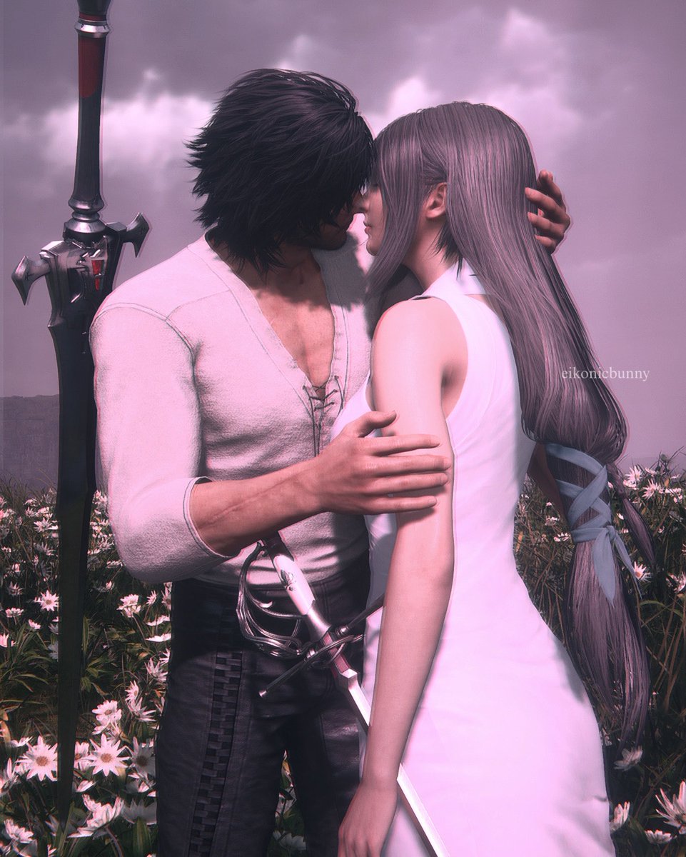 eikonicbunny's tweet photo. clive taking jill to this romantic place filled with snow daises to cheer her up.. my king https://t.co/3gnrXZVl6S