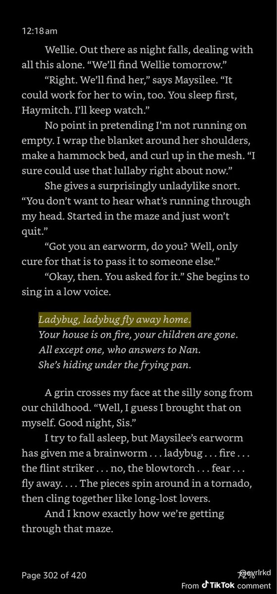 make_of_it's tweet photo. the caption noah used for posting clips of the new song is a line from the lullaby that maysilee sings to haymitch IM GONNA BE SICK https://t.co/AHkfjX1gm1