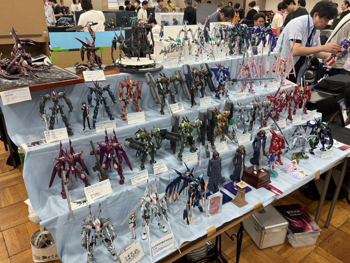 chkin0105's tweet photo. ネクスポ2026 蒼穹作戦に参加しました。
1日経って、改めてこの光景の破壊力！
参加できて良かった！

#ネクスポ2026 
#ネクスポ蒼穹作戦
#蒼穹のファフナー https://t.co/WaJ6Yl3jCU