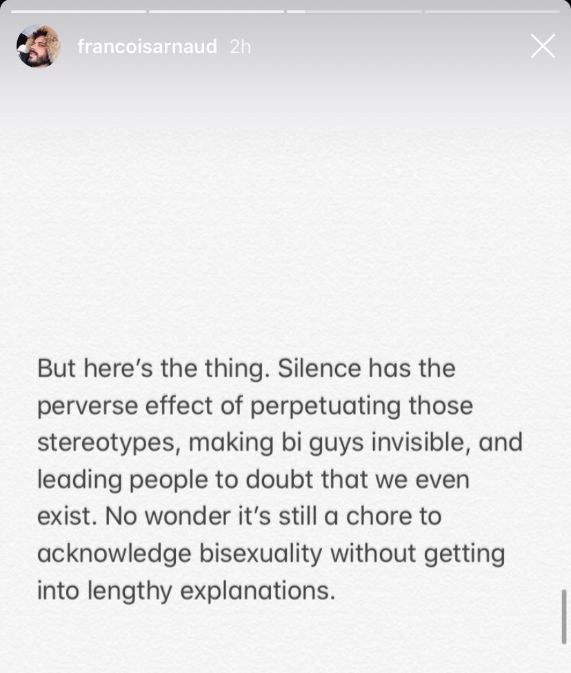 FrancoisANews's tweet photo. Happy Bisexual Visibility Day with François Arnaud’s powerful coming out statement from September 2020 🩷💜💙 https://t.co/ffWkpCWLBD