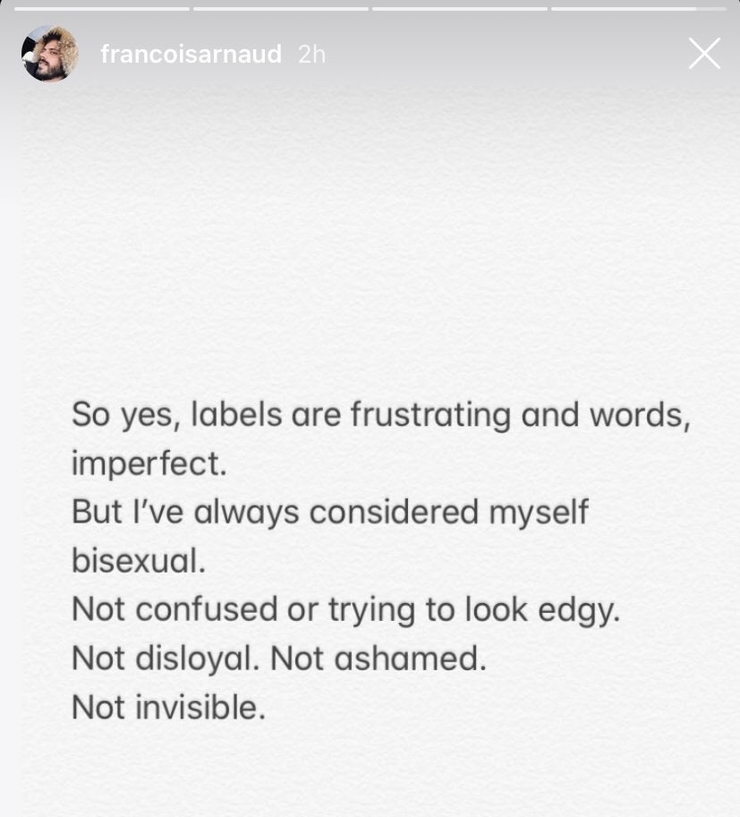 FrancoisANews's tweet photo. Happy Bisexual Visibility Day with François Arnaud’s powerful coming out statement from September 2020 🩷💜💙 https://t.co/ffWkpCWLBD