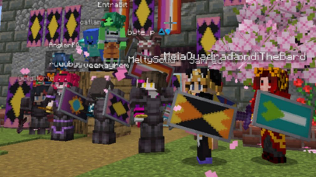 vee4mayhem's tweet photo. hi! I have a habit of facing absolutely the WRONG direction in minecraft screenshots with my friends. AMA! https://t.co/YCUOJeytJm