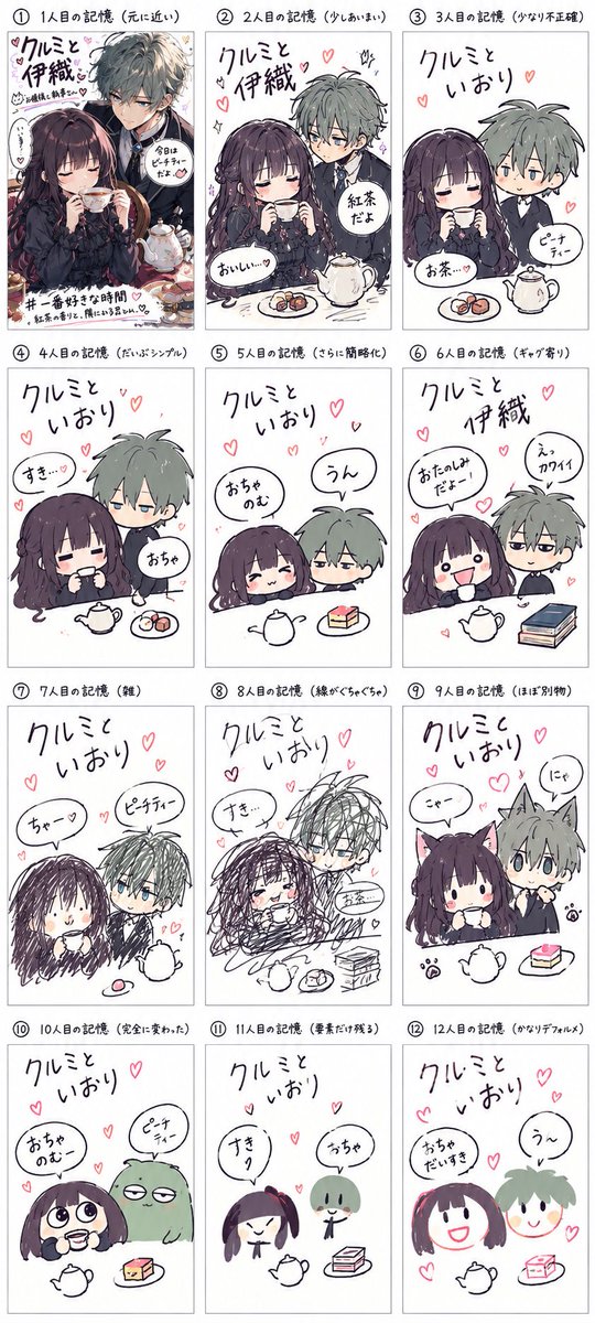 kxpkx9's tweet photo. やげんさんのプロンプトお借りしました。
この前作った画像から抜き出し https://t.co/wGnwv23gze
