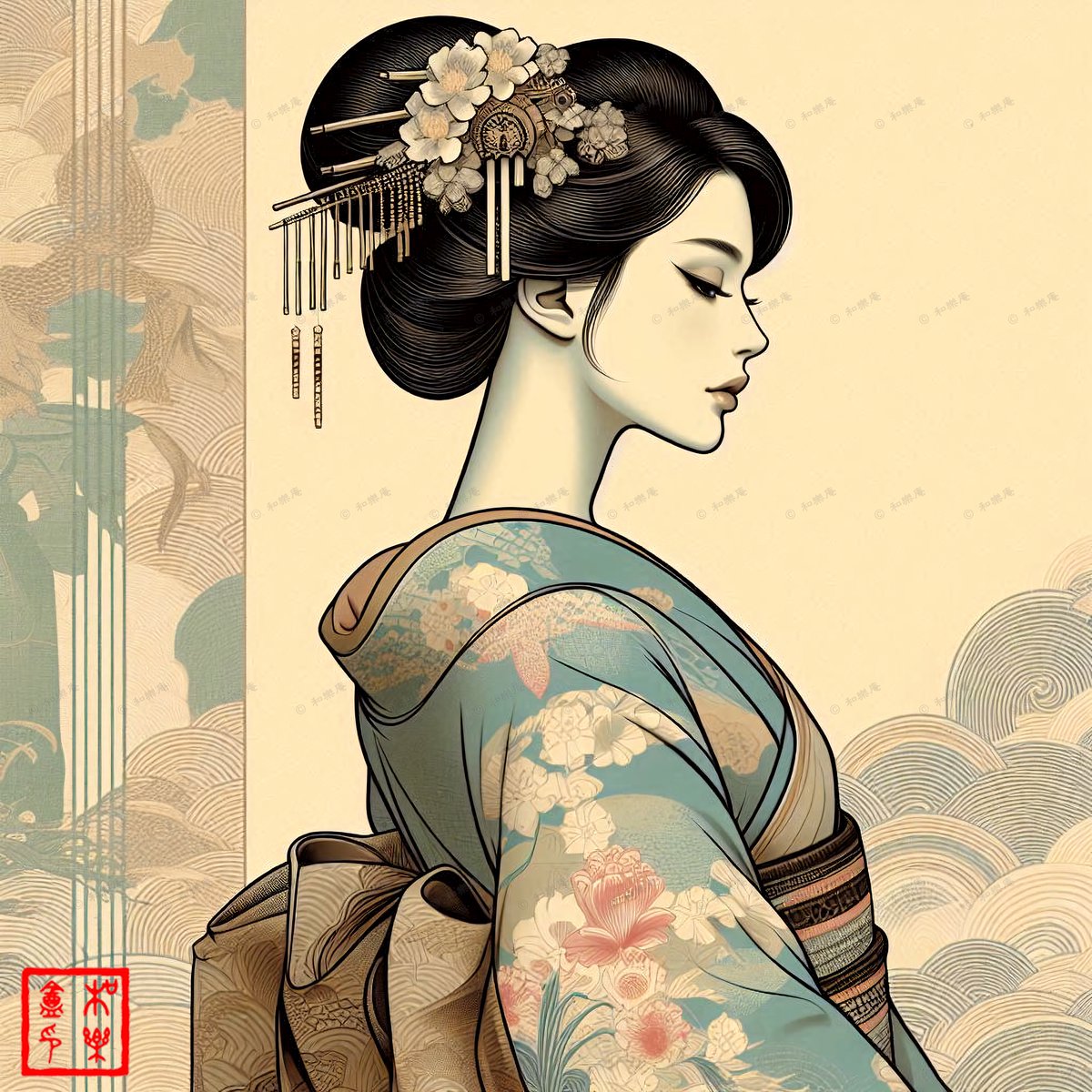 UraWaRakuAnn's tweet photo. Grace weaponized, strength beautified.
#AIArt #DualNature #ParadoxicalBeauty #StrengthInGrace #VisualDichotomy #ContrastingElements #NFTArtwork #ComplexCharacter #LayeredMeaning #ArtisticTension #NuancedDesign https://t.co/61FRODgyUo