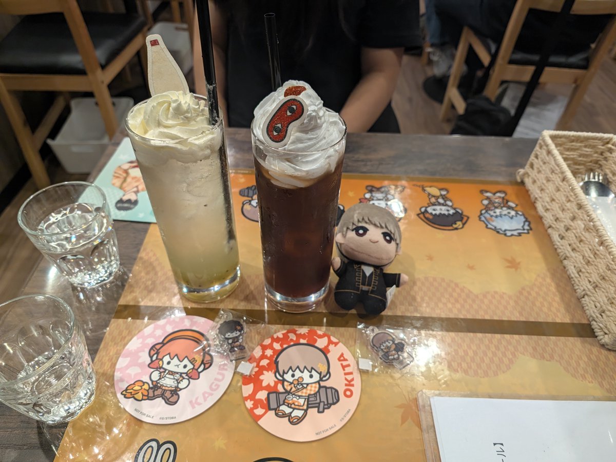 sub42666475's tweet photo. 銀魂コラボカフェ来た! https://t.co/YRmR2Xxiru