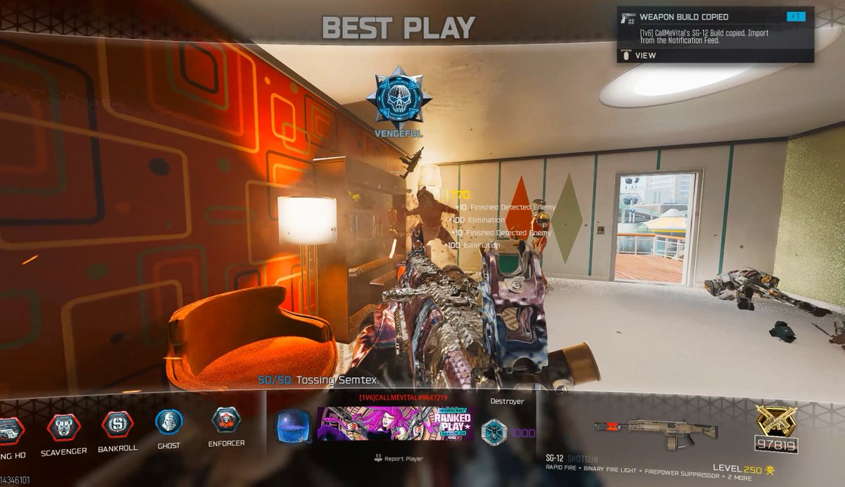 Xaviernukes's tweet photo. i never seen a irisdecent with 97k kills with the SG12 we gotta lock in https://t.co/BHM2vfLQwg