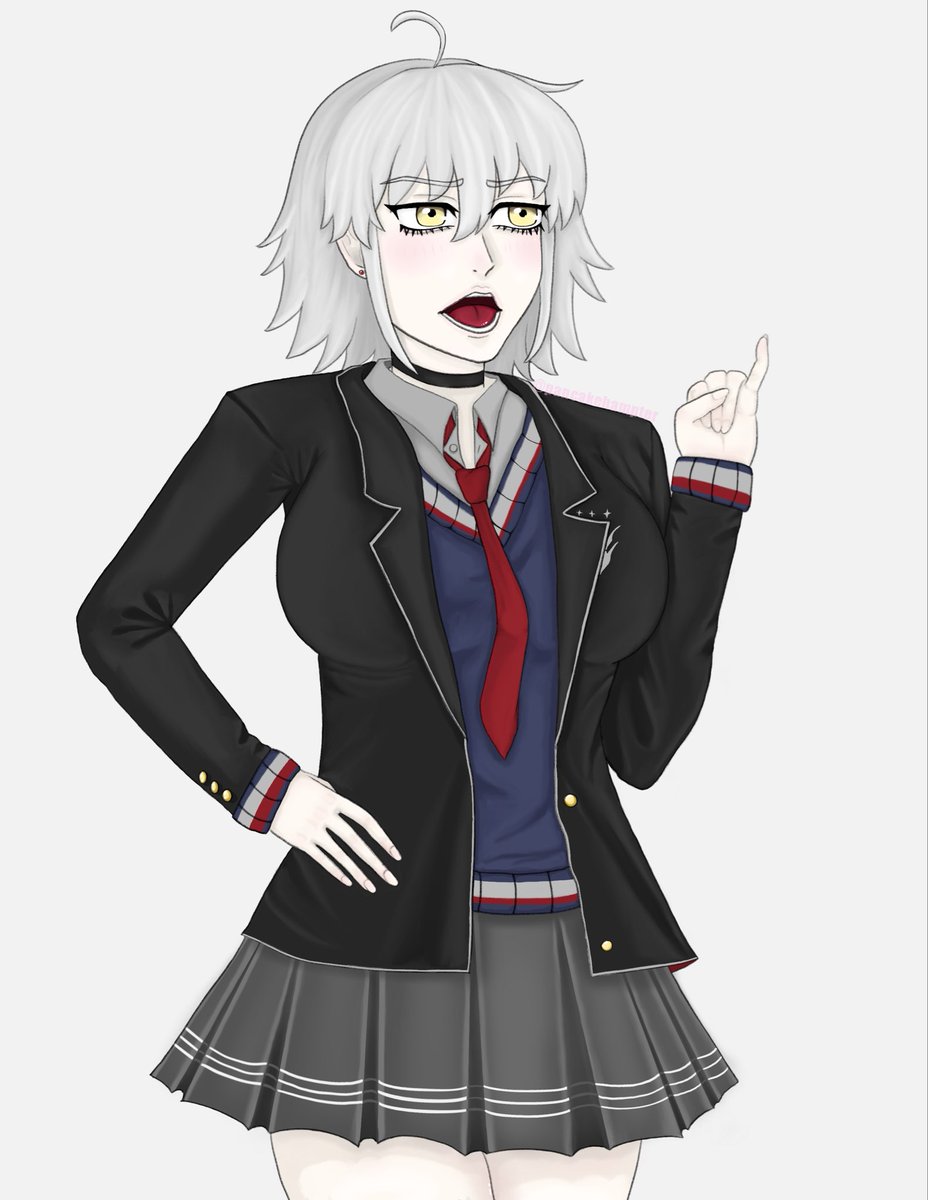 Pancakehampter's tweet photo. Oruta, Jalter, my muse! (*´꒳`*)
#FGO https://t.co/1sKO68IPv6