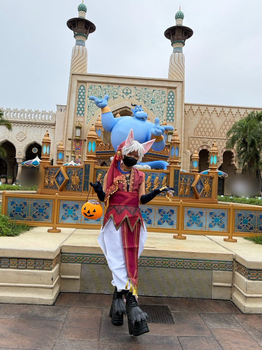 ricchan_cos's tweet photo. 今日はきゃわな🐱くんと🦦👻で🌊にインパ❕

˚✩∗*ﾟ⋆｡˚✩☪︎⋆｡˚✩˚✩∗*ﾟ⋆｡˚✩⋆｡˚✩˚✩∗*ﾟ⋆

🐱くん可愛い🎃🍭 https://t.co/ZrUL4tCPaG