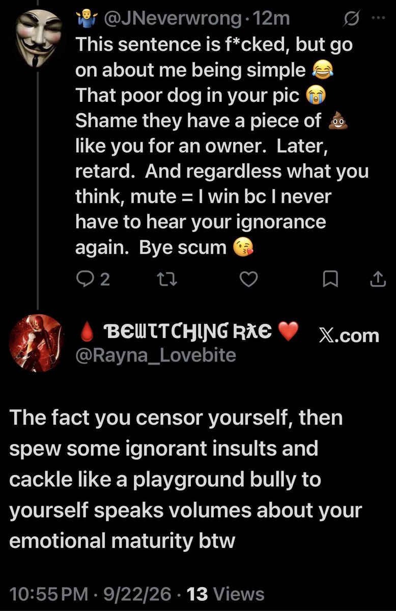 Rayna_Lovebite's tweet photo. Get a load of this clown! https://t.co/3O4cvZ91nY