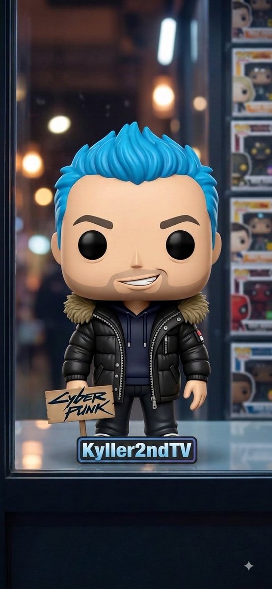 Kyller2ndTV's tweet photo. In preparazione il funkopop su di me.... https://t.co/0oV1bmWyhs
