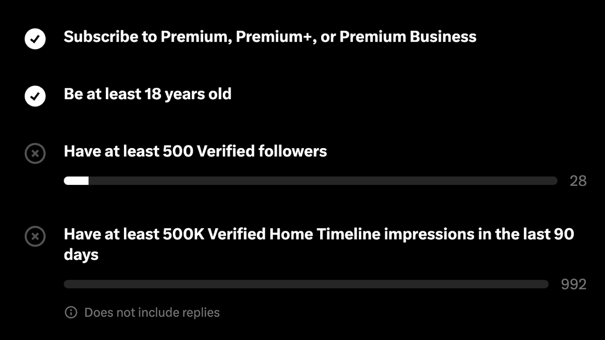 LuisKisters's tweet photo. almost there gang 💀 

only ~99,80 % left on impressions https://t.co/ARaZXb8pNj