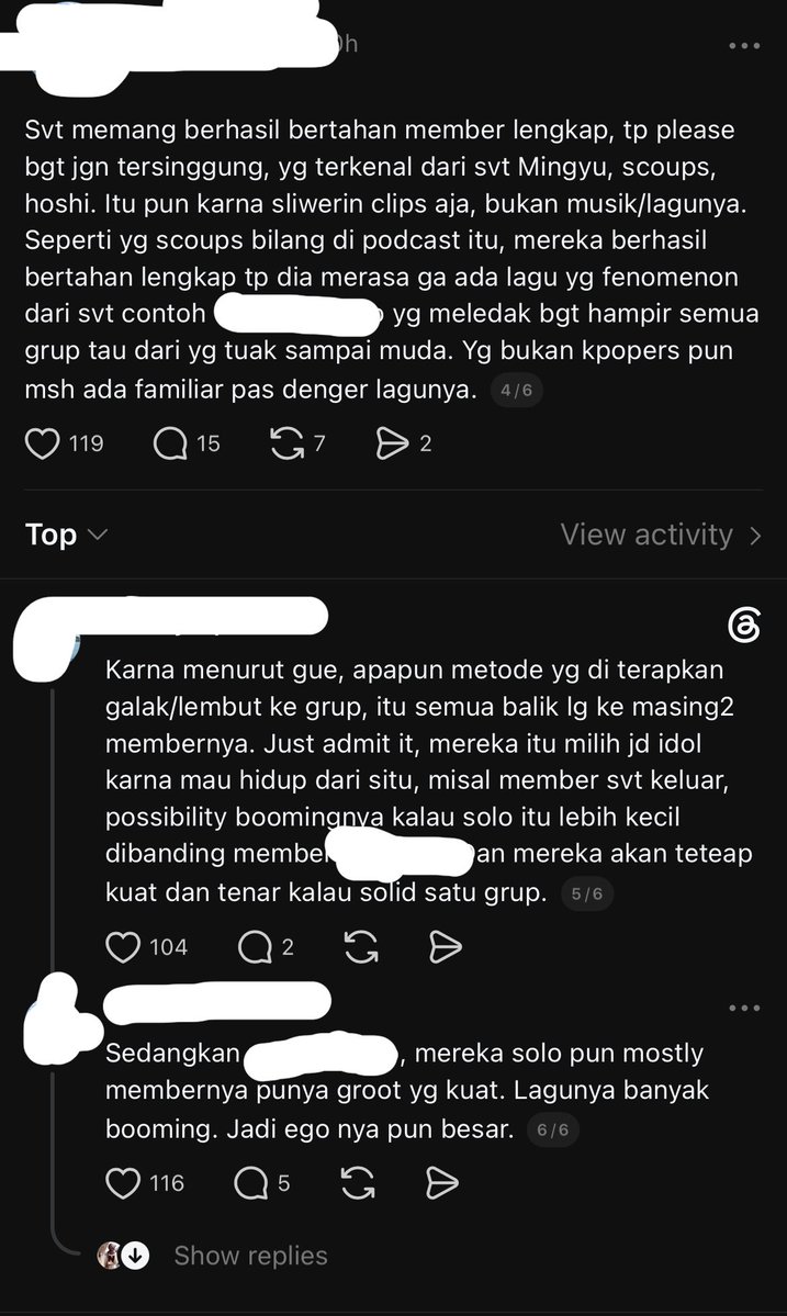 nonexistoseok's tweet photo. nemu di sebelah, and i’m not gonna put other group, cuma mau point out “yg terkenal dari svt” &amp; “possibility boomingnya” 😅😂 

idk these statements don’t sit right with me aja. if you want to point out your fav, don’t need to drag other groups. “jgn tersinggung” my ass 😭 https://t.co/D9wGPQOhAv