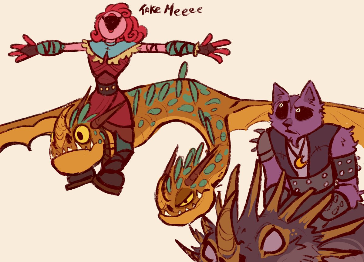 Spicyyoni's tweet photo. Oh to mention i have a PPT x Httyd AU

I have a bunch of ideas for this AU https://t.co/HQm1m91RoZ