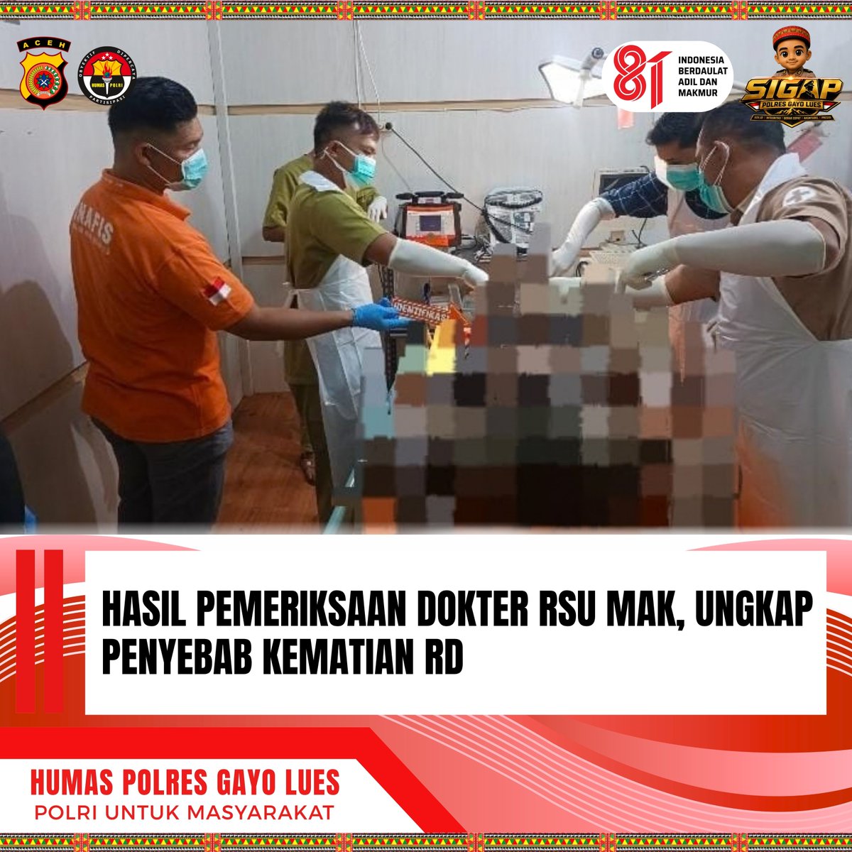 Humaspolresgayo's tweet photo. #poldaaceh #polresgayolues #bidhumaspoldaaceh #divisihumaspolri
#Kapolri
#listyosigitprabowo
#Kapolresgayolues
#Poldaaceh
#poldaacehsiagabencana #bangkitbersamapoldaaceh https://t.co/Nu9BmDfaXA