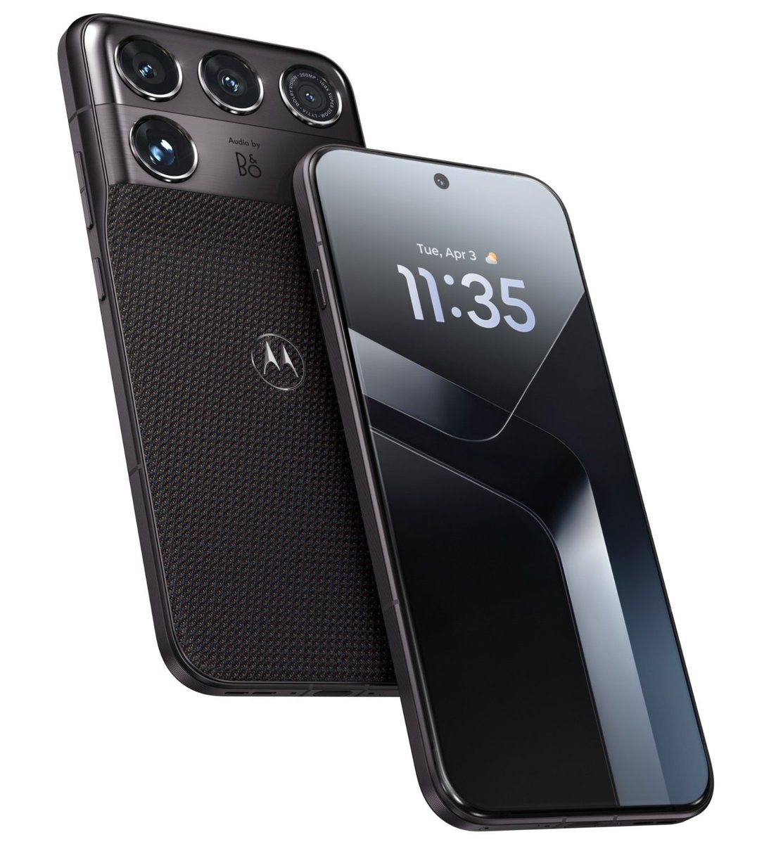 android_fhd's tweet photo. Never been this excited for a Moto phone. That textured back, the camera module, audio by B&amp;O… the Moto Signature 27 looks insane. Can’t wait to get my hands on this! 🔥 https://t.co/RqWVSEACh4