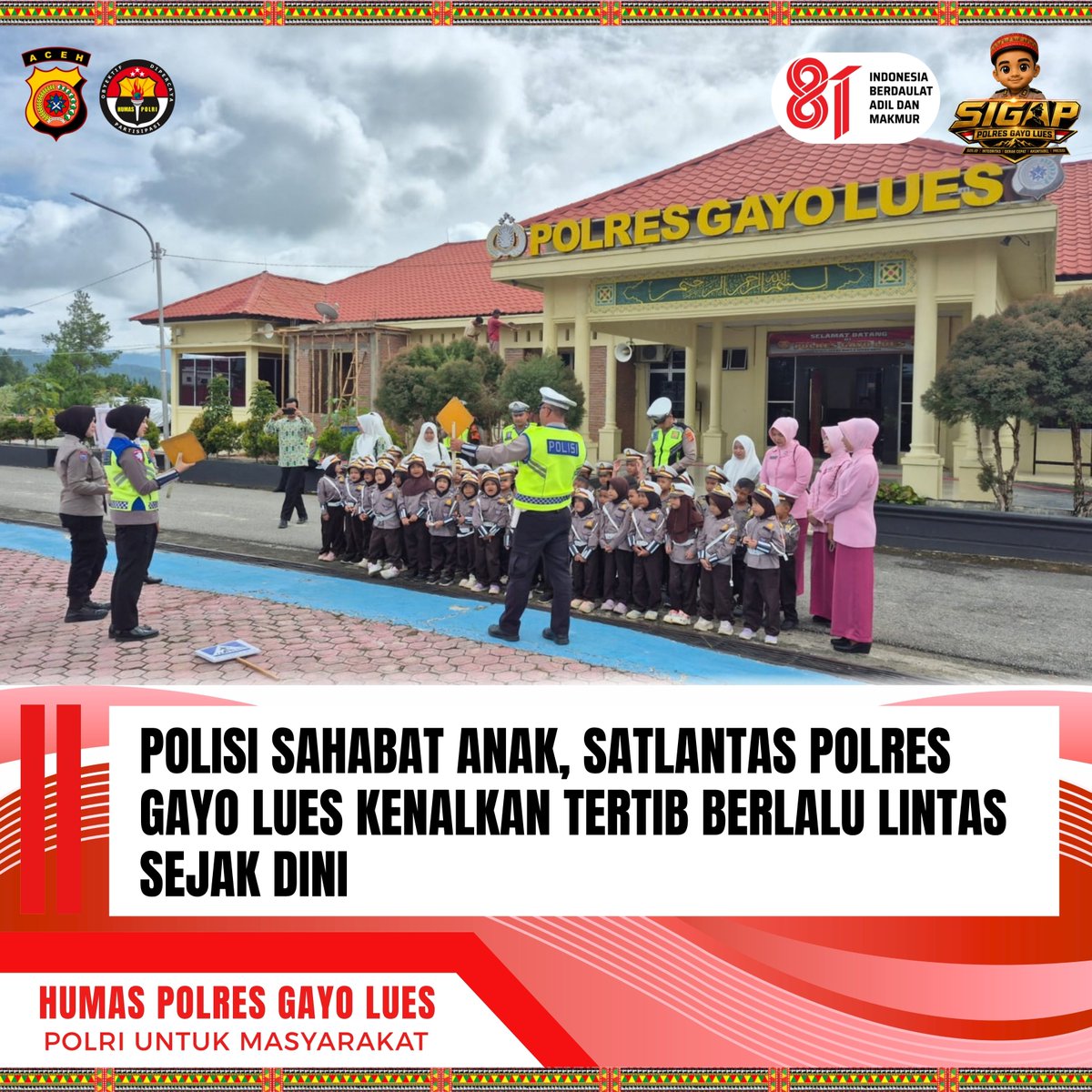 Humaspolresgayo's tweet photo. #poldaaceh #polresgayolues #bidhumaspoldaaceh #divisihumaspolri 
#Kapolri
#listyosigitprabowo
#Kapolresgayolues
#Poldaaceh
#poldaacehsiagabencana #bangkitbersamapoldaaceh https://t.co/cZwjykxSRd