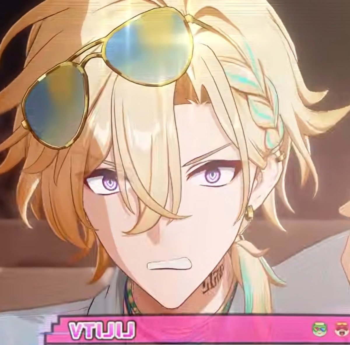 enbyhimeru's tweet photo. need more of this expression on aventurine... https://t.co/pvceohozJN