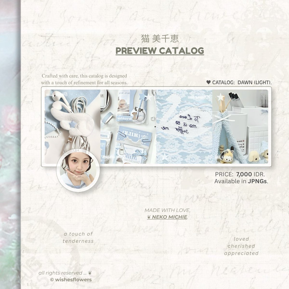 wishesflowers's tweet photo. 🩵🫧 .. a repost would be very cherished!

#bealanja ;  lovely day, darlings. i have ( 7 ) ready to-use layout from Carmen of H2H Hearts2Hearts latest updates ( ᕱ⑅ᕱ ) : each priced at IDR 7,000 &amp;. available in JPNGs. knock and ring my bell if you are interested! ˚ ⟡ ˖  ࣪ https://t.co/M7SGixQRhY