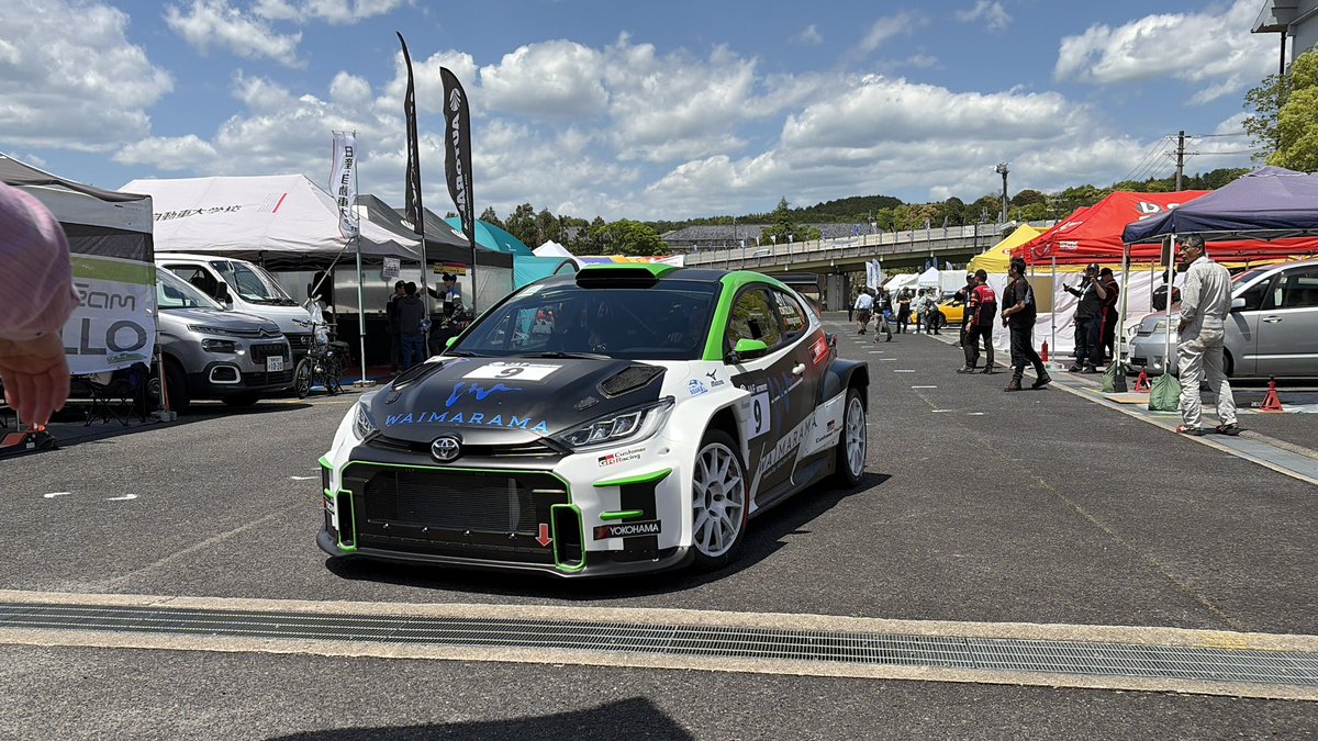 Macchan_maron's tweet photo. ラリー福島で走るそうですよ!!
#WAIMARAMA
#GR Yaris Rally2
#ラリー福島 https://t.co/c3cAirxhhN