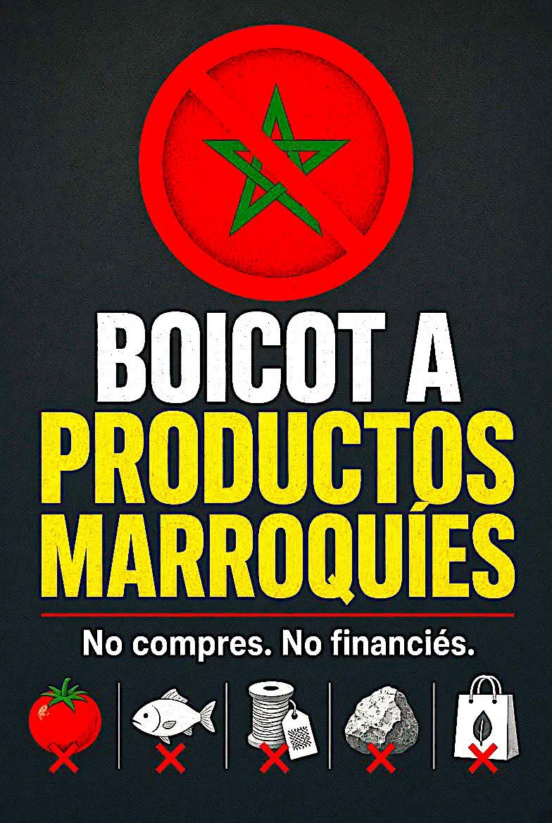 ManuSan79985083's tweet photo. Sí los españoles dejan de comprar productos de Marruecos los supermercados dejarán de tenerlos en sus estantes 
SALVEMOS NUESTRA AGRICULTURA Y GANADERÍA 🇪🇦 https://t.co/pA8UiEkbBq