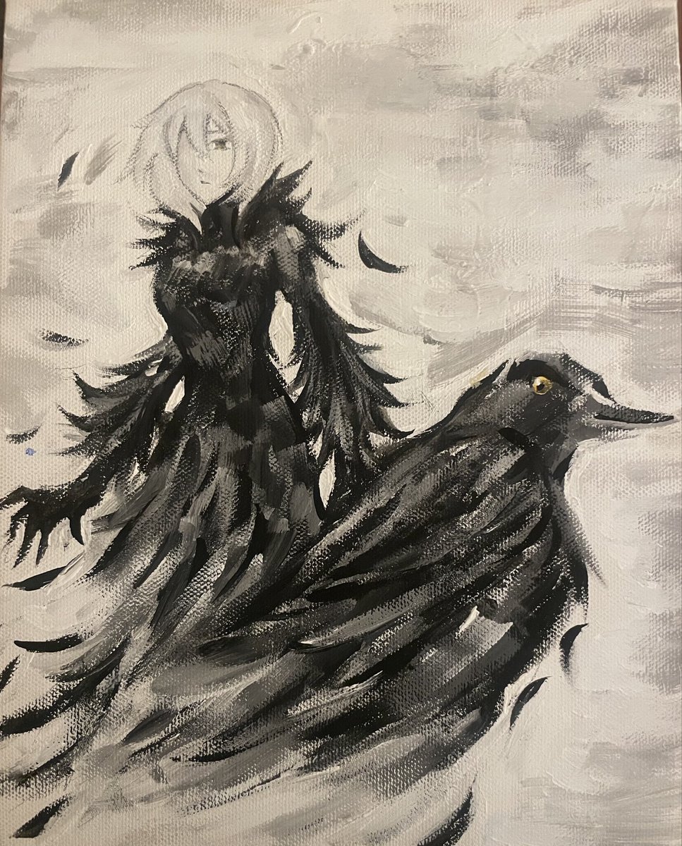 lcb484's tweet photo. Angela painting ok https://t.co/Ed1JzzRcWM