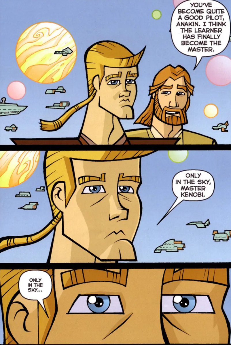 gaisericss's tweet photo. I started reading these comics a few months ago (still need to finish them) and I highly recommend them to anyone interested in star wars. They’re gems. https://t.co/J3jTEVYGqn