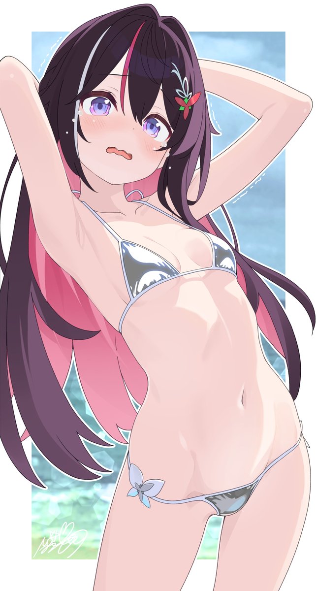 mille__NA's tweet photo. あずきち…シルバーウィーク終わる前にさ…ビキニ着てよ… https://t.co/k00WMIiQw0