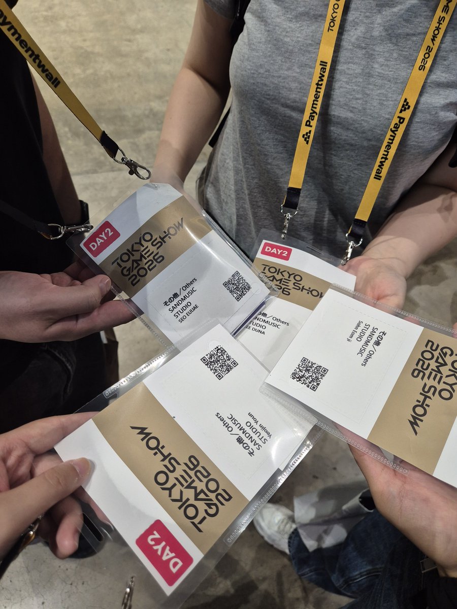 SandMusicStudio's tweet photo. It was a really great time at TGS!
#TGS https://t.co/dtqFS0ox8l